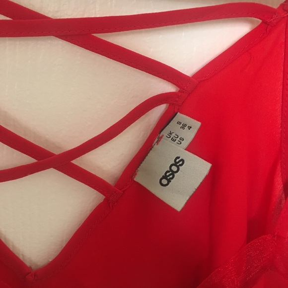 Red ASOS Tank Top - Picture 3 of 3